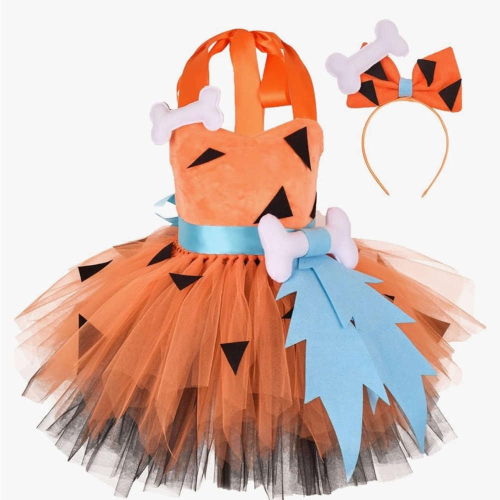 NIB Pebbles Costume